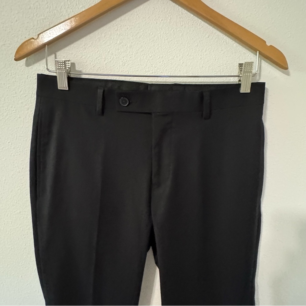 Calvin Klein Slim Fit Trousers Pants Black Prom HOCO Evening Wedding-29x30 - Picture 4 of 9